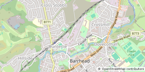 Map of Glasgow