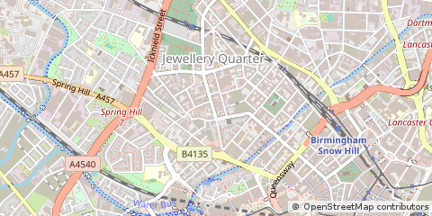 Map of Birmingham