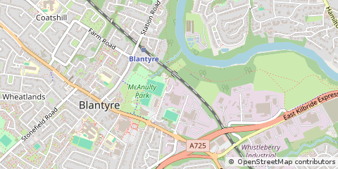 Map of Glasgow