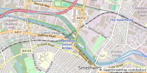 Map of Smethwick