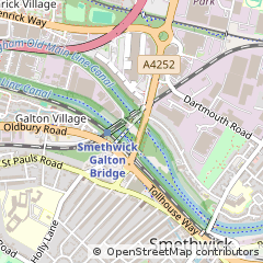 Map of Smethwick