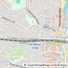 Map of Orpington