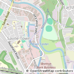 Map of West Yorkshire