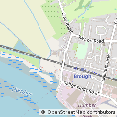 Map of Brough, East Yorkshire