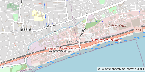 Map of Hessle, East Yorkshire