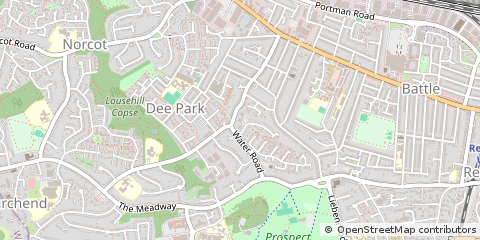 Map of Reading