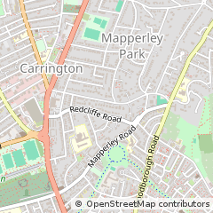 Map of Nottingham