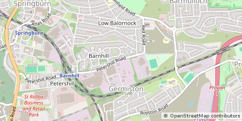 Map of Glasgow