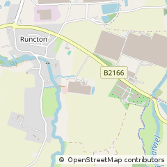Map of Chichester, West Sussex