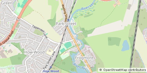 Map of ST Albans