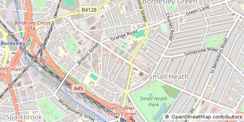 Map of Birmingham