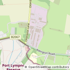 Map of Hythe, Kent