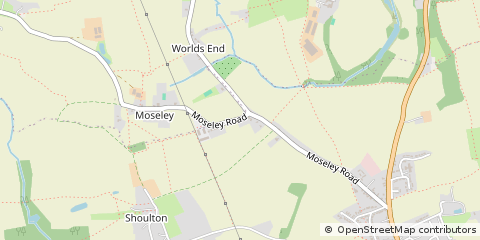 Map of Worcester