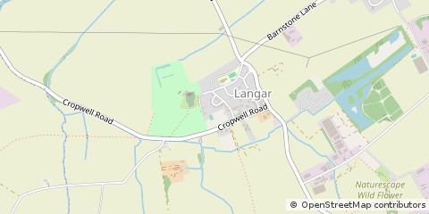 Map of Nottingham, Nottinghamshire
