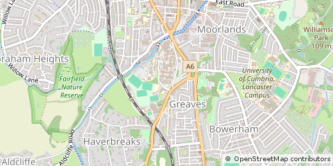 Map of Lancaster