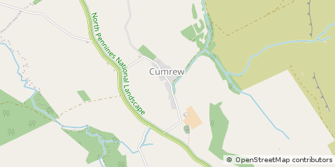 Map of Brampton, Cumbria