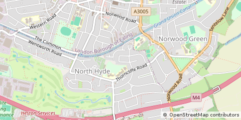 Map of Southall