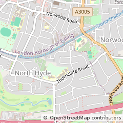 Map of Southall