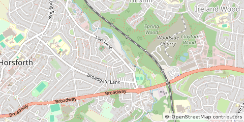 Map of Horsforth