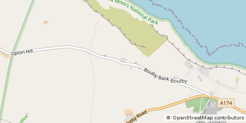 Map of Saltburn-by-the-SEA