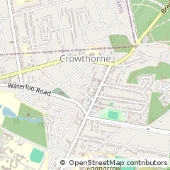 Map of Crowthorne, Berkshire