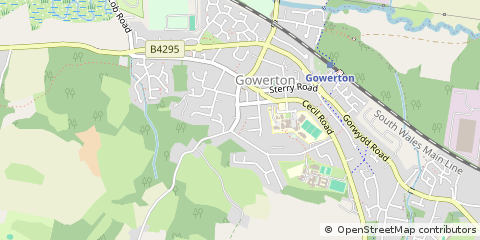 Map of Swansea