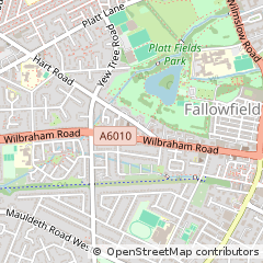 Map of Manchester