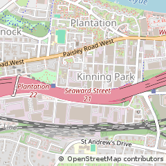 Map of Glasgow