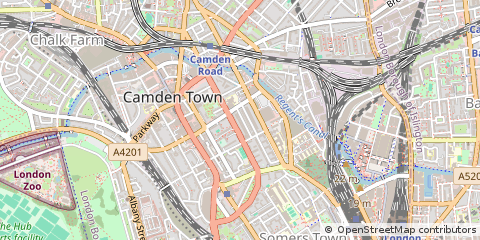 Map of London, Herefordshire