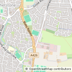 Map of Leicester