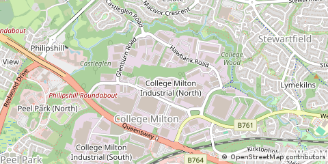 Map of Glasgow, Select