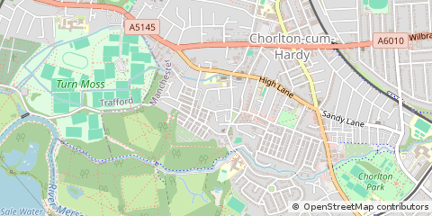 Map of Manchester