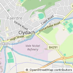 Map of Swansea
