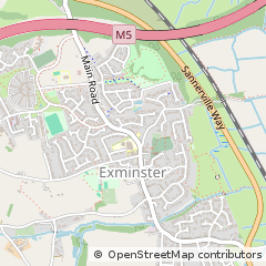 Map of Exeter, Devon