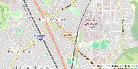 Map of Stockport
