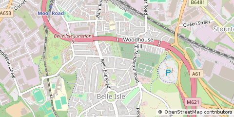 Map of Leeds