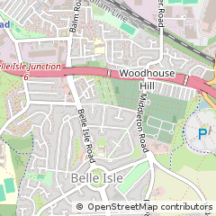 Map of Leeds