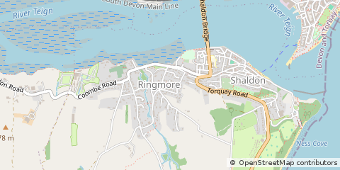 Map of Exeter, Devon