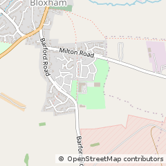 Map of Banbury, Oxfordshire