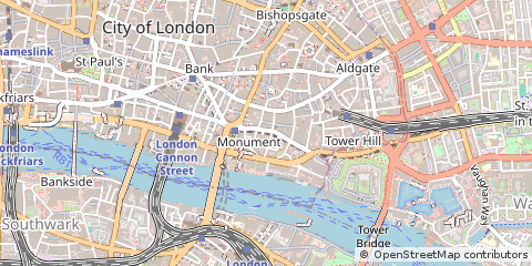 Map of London, Suffolk