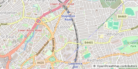 Map of Bristol