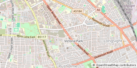 Map of Manchester