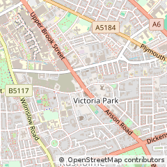 Map of Manchester