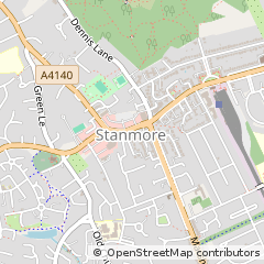 Map of Stanmore
