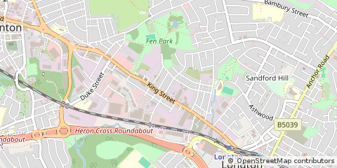 Map of Stoke-on-Trent