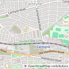 Map of Glasgow