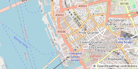 Map of Liverpool