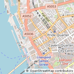 Map of Liverpool