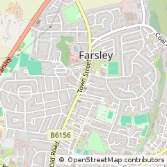 Map of Pudsey, West Yorkshire