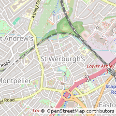 Map of Bristol